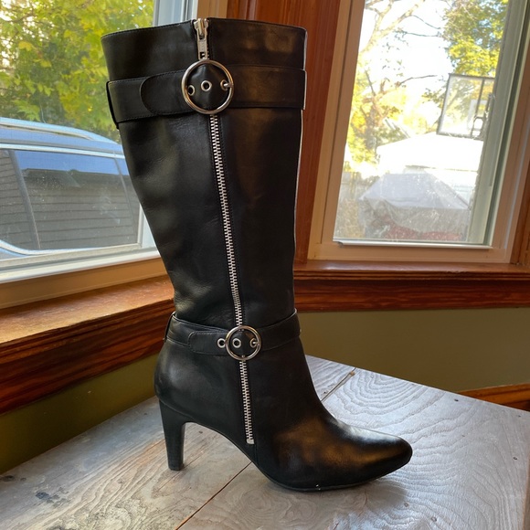 Ecco Bristol tall black boot | size 41 10-10.5 - Picture 2 of 12